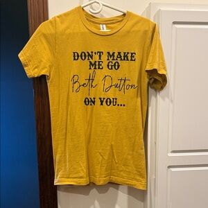 Yellow Graphic Women’s  T-Shirt